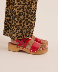 Sandales Lysia rouge