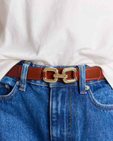 Ceinture Céane cognac