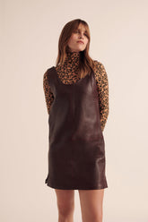 Robe chasuble Dona bordeaux