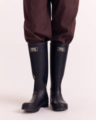 Bottes Emilia noir Barbour x Balzac Paris