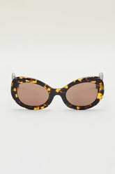 Lunettes Charlotte tortoise noir
