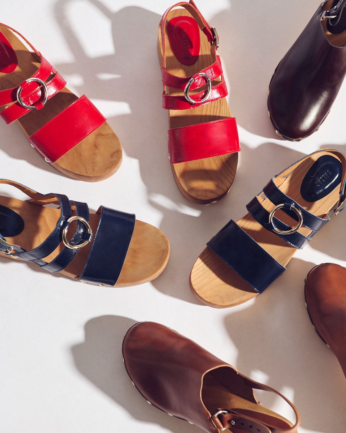 Sandales Lysia bleu marine