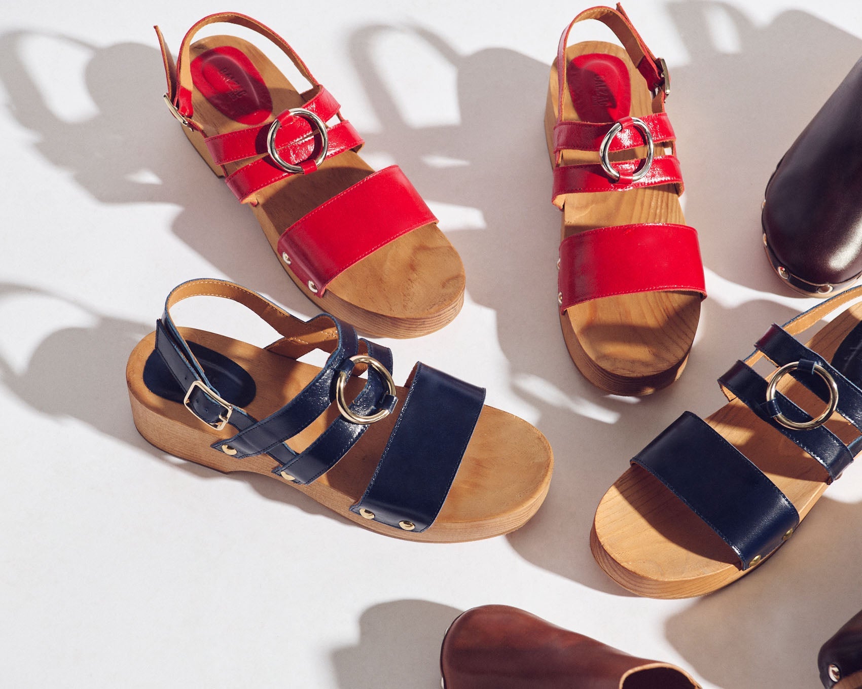Sandales Lysia bleu marine