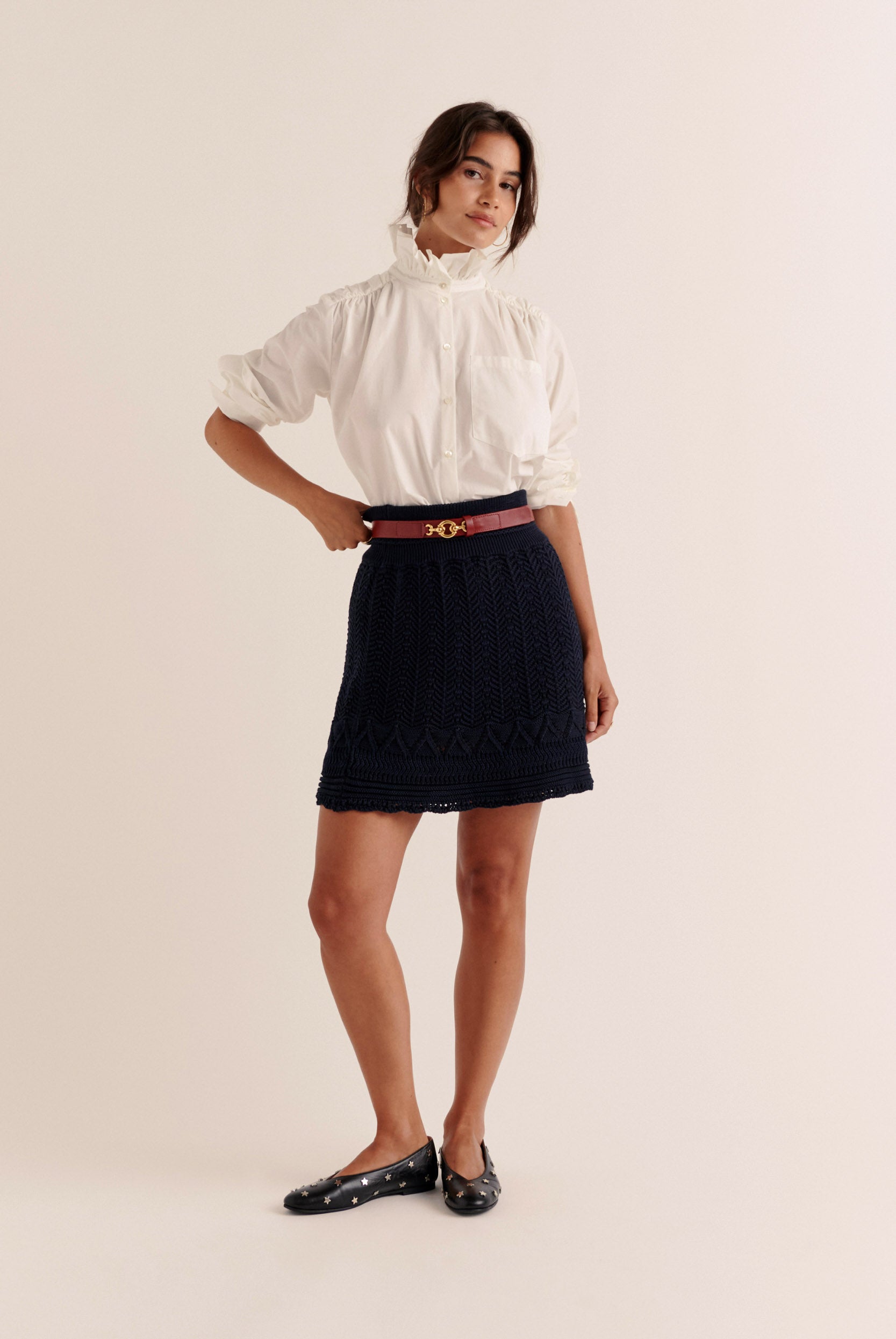 Chemise Leonor blanc naturel