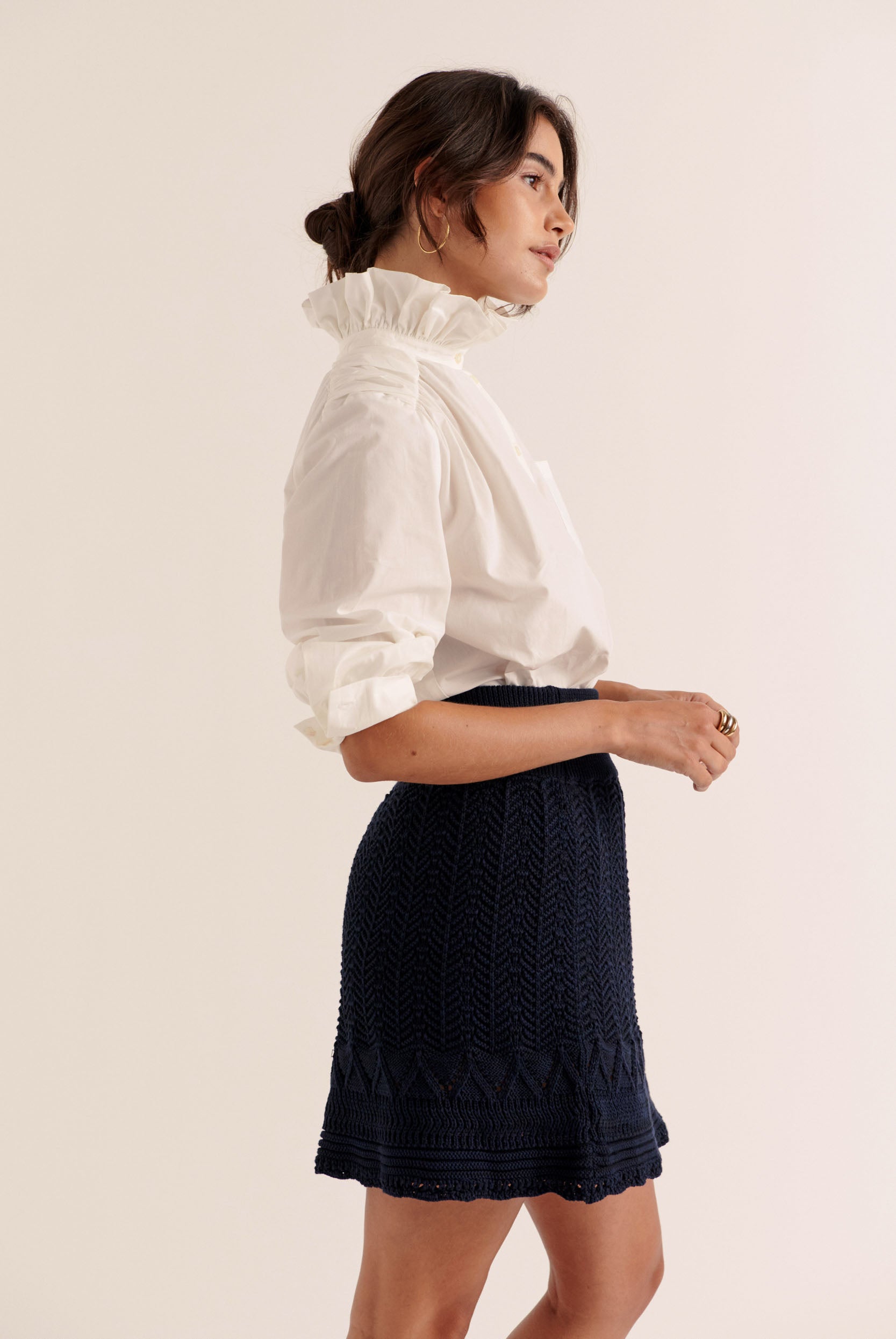 Chemise Leonor blanc naturel