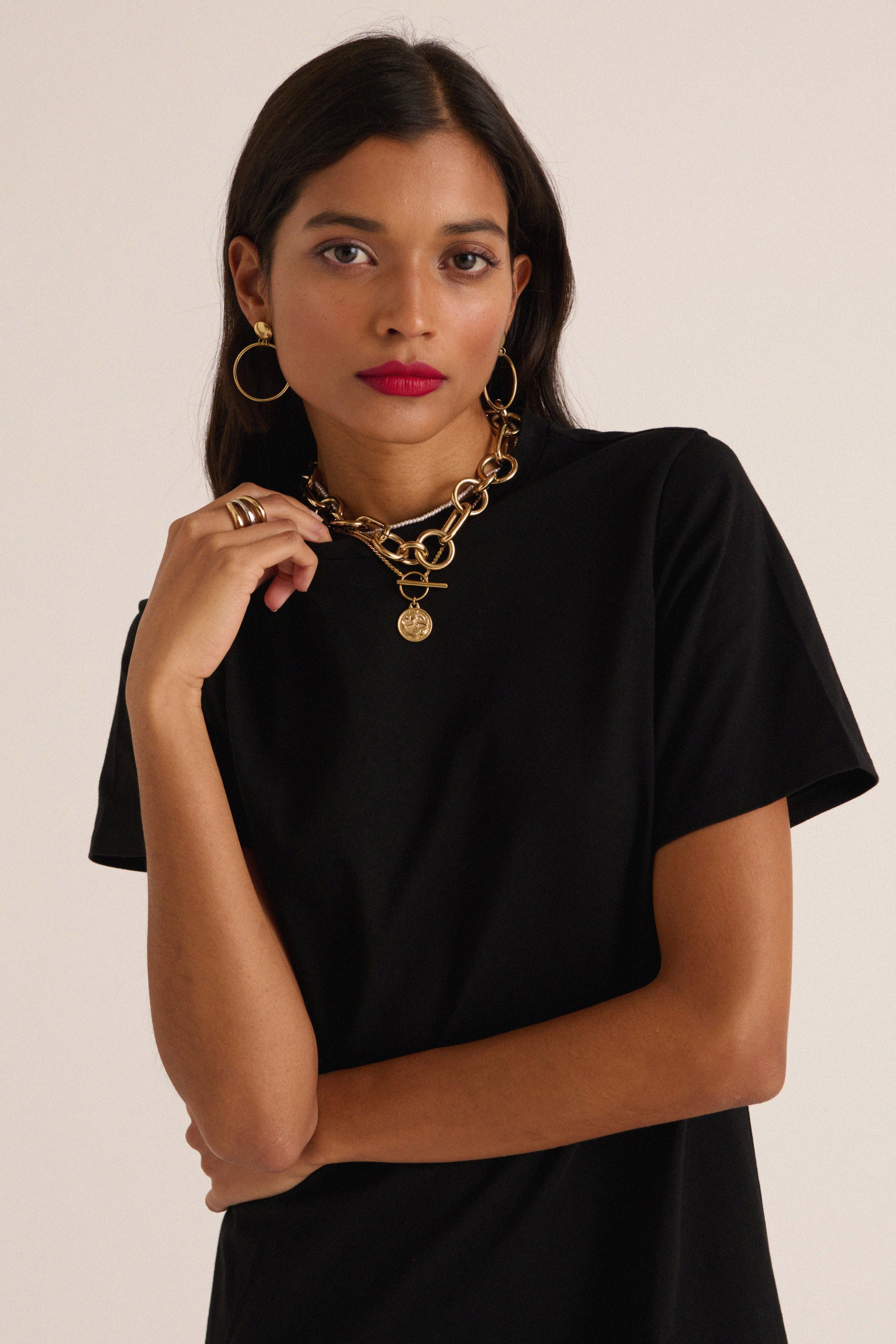 Collier Hélène doré