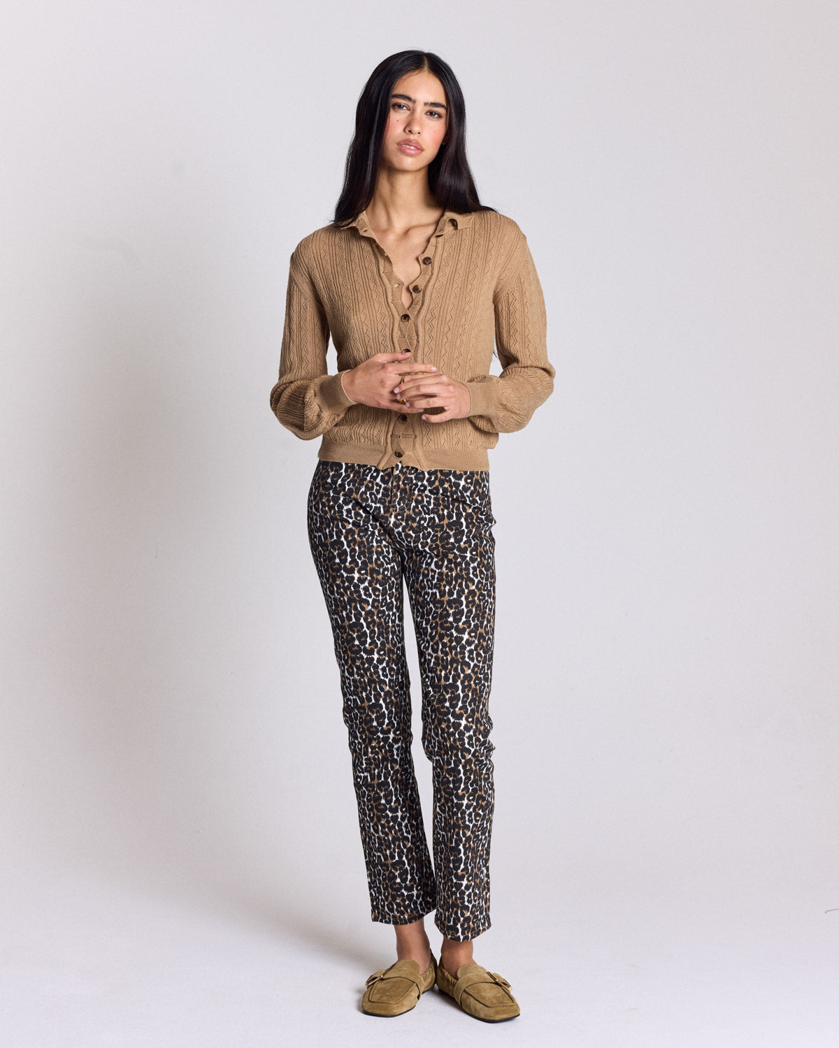 Cardigan Odile sable