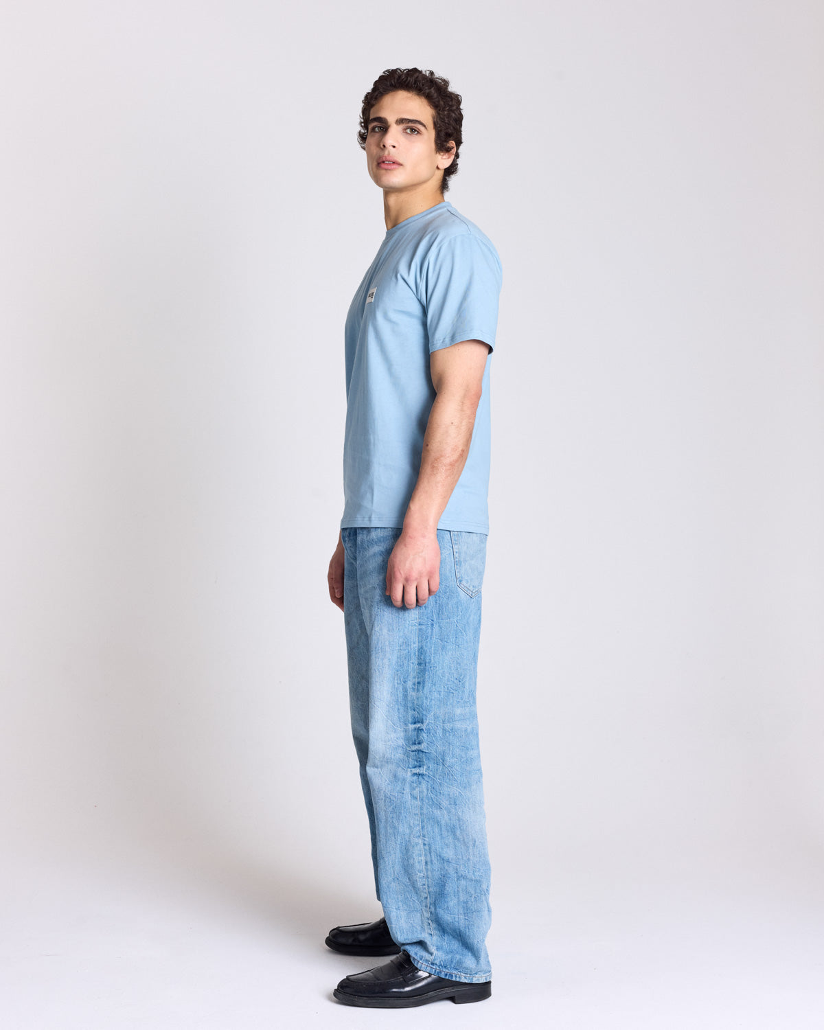 Tee shirt Martel bleu ciel