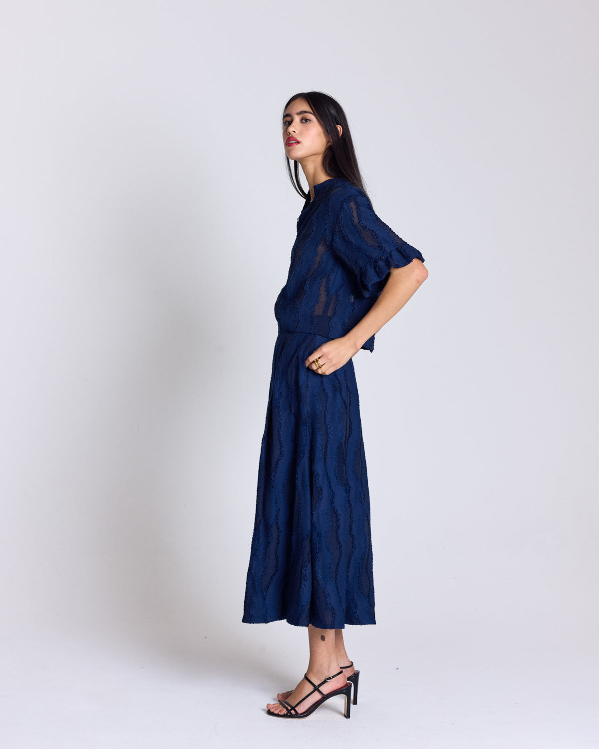 Jupe Manuela bleu marine