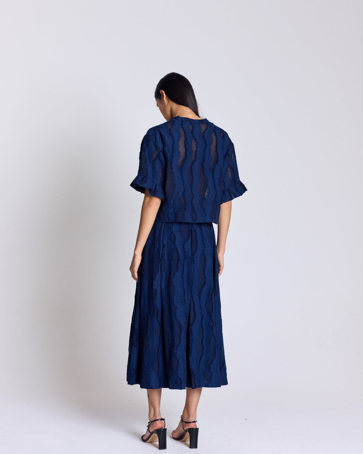 Jupe Manuela bleu marine