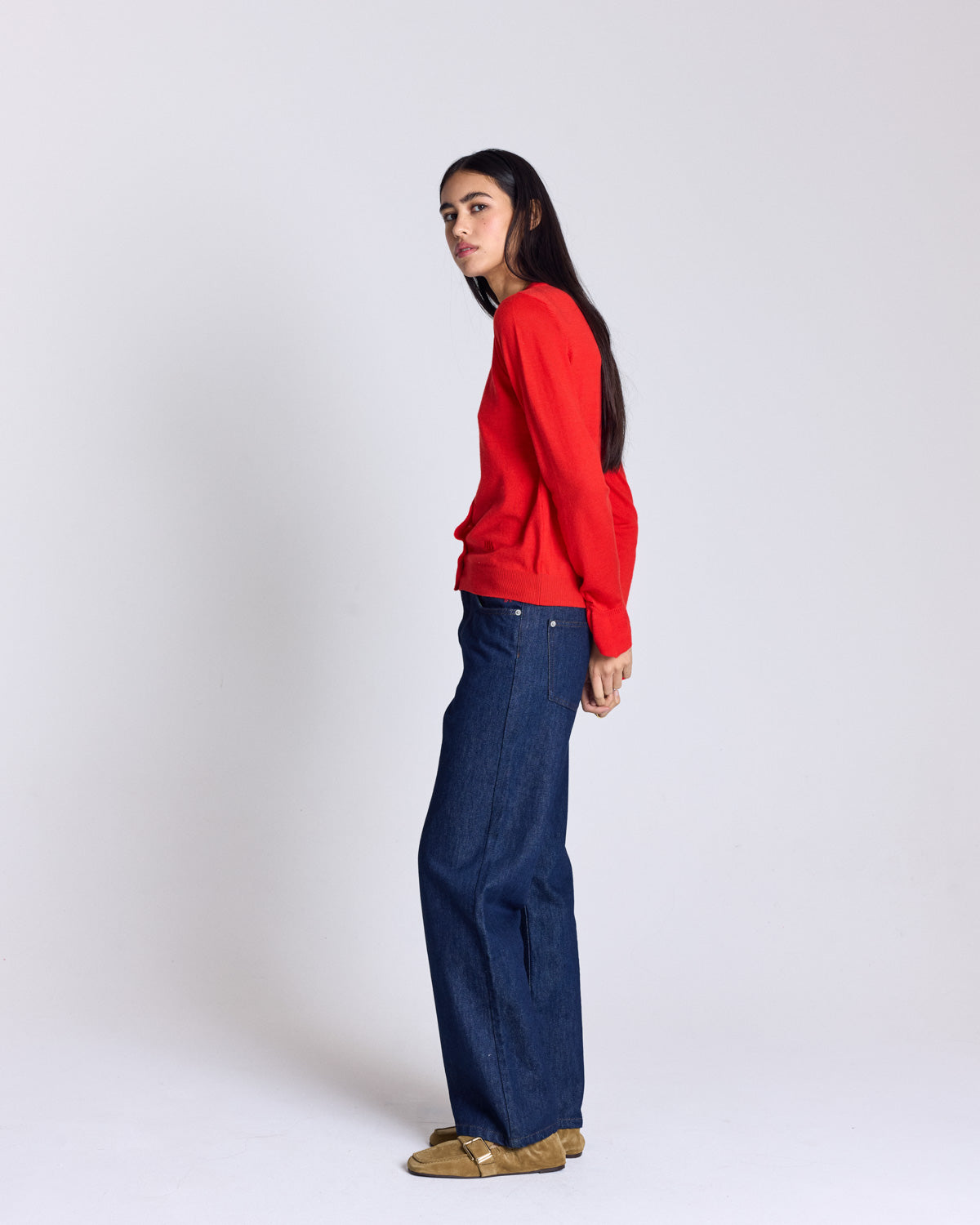 Cardigan Rosalie rouge