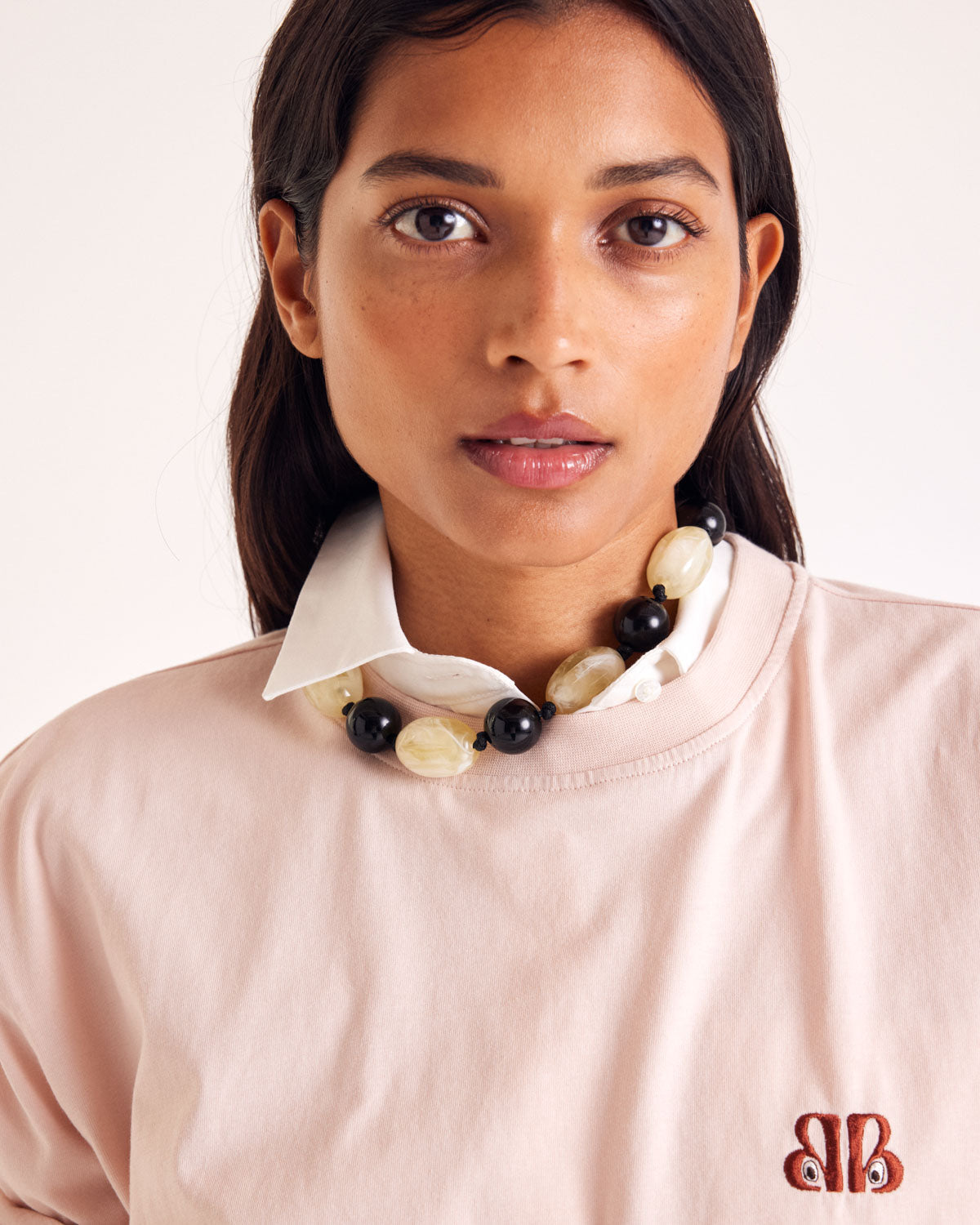 Tee-shirt Baptiste rose BP Eyes