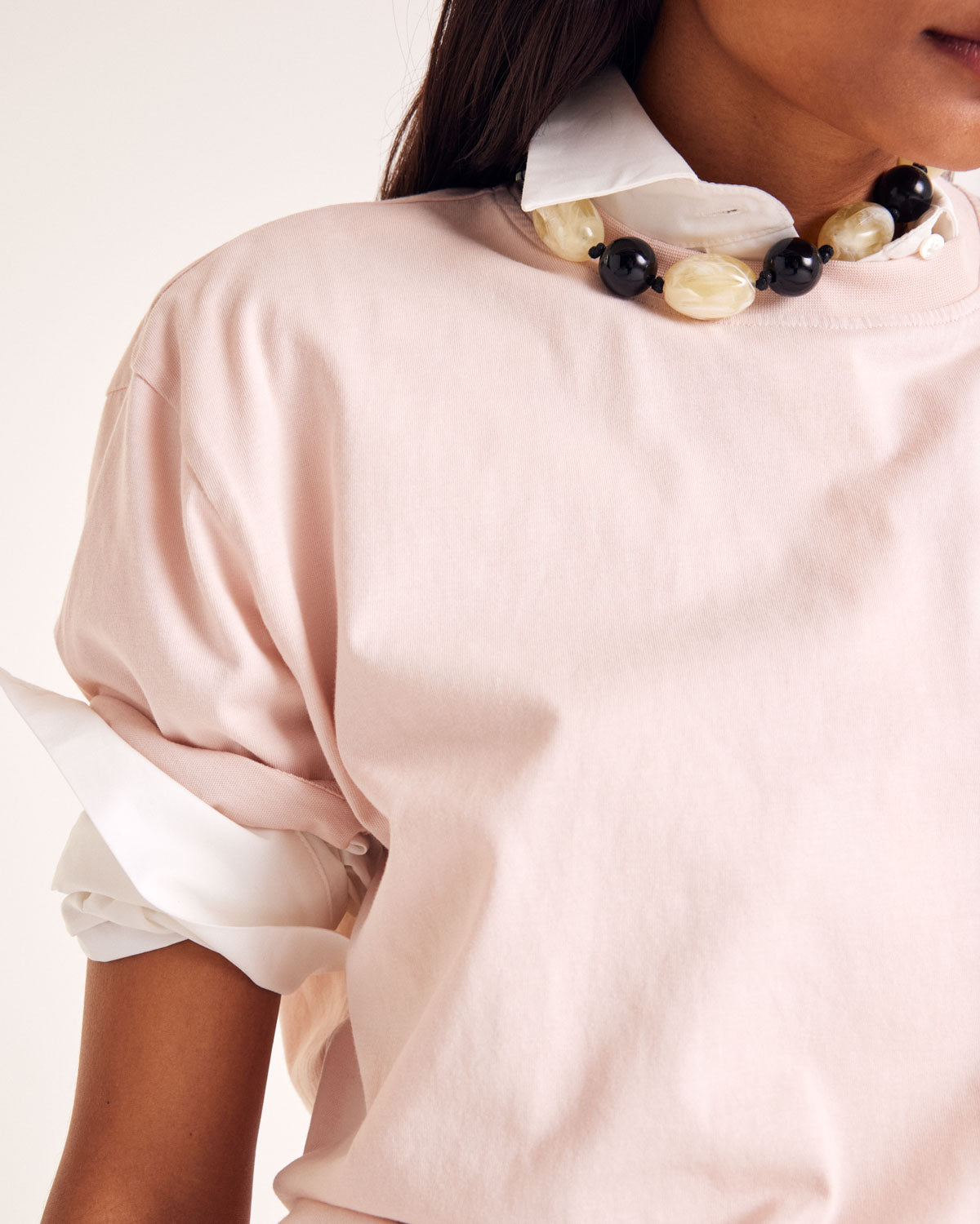 Tee-shirt Baptiste rose BP Eyes