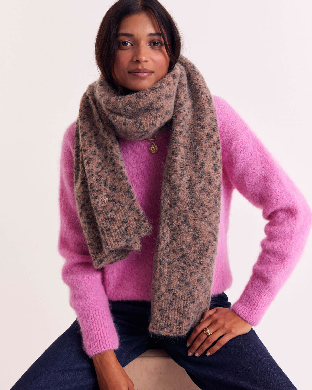 Pull Doudou rose