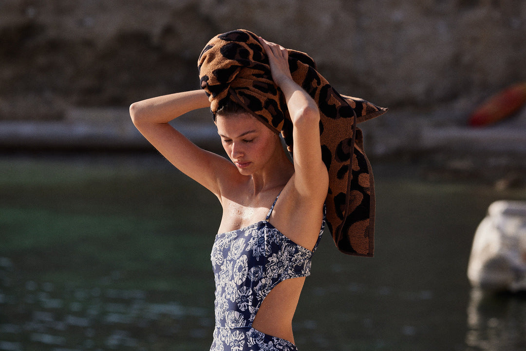 Serviette Myah léopard