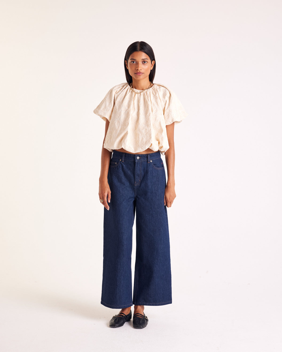 Blouse Isaure broderie écru