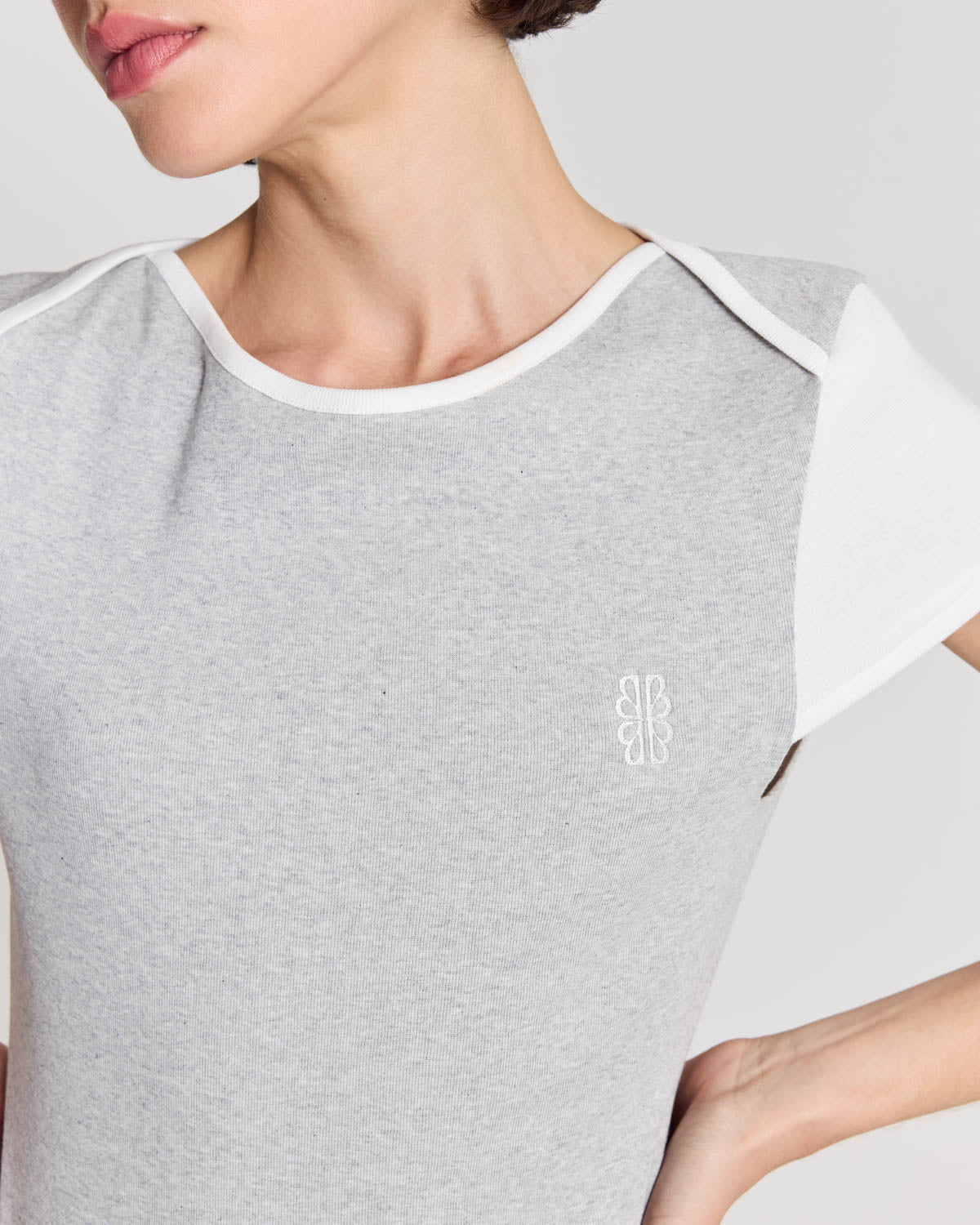 Tee shirt Elma gris chiné