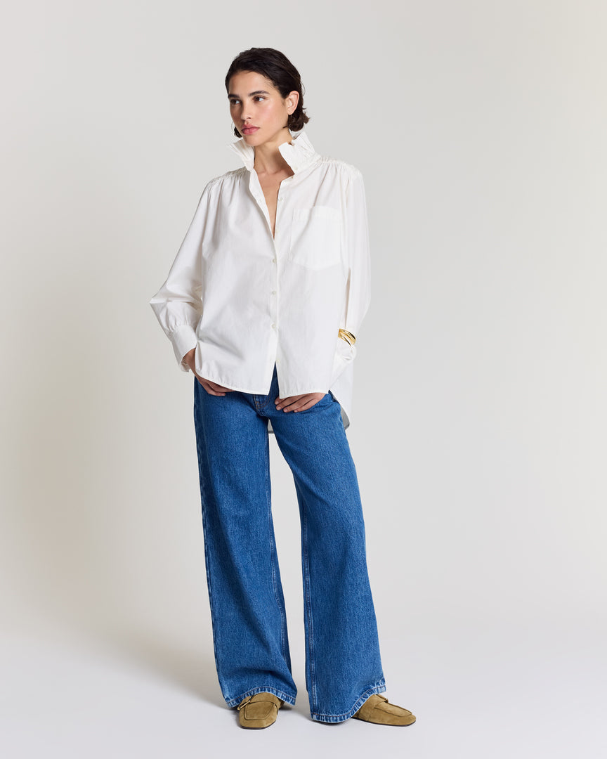 Chemise Leonor blanc naturel