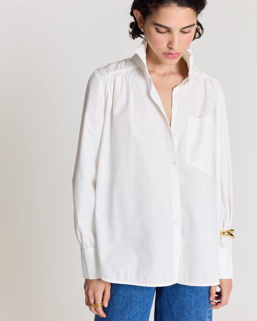 Chemise Leonor blanc naturel