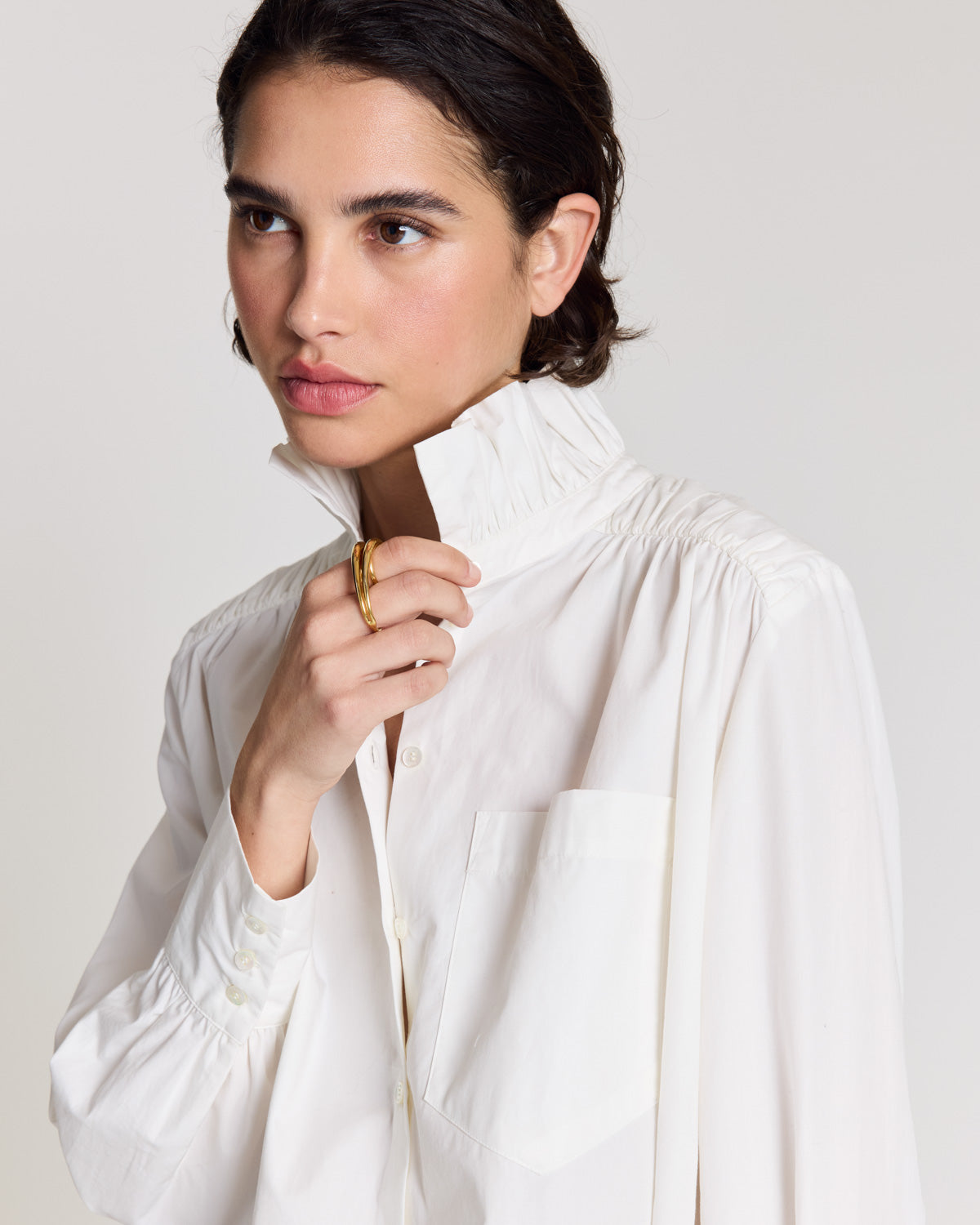 Chemise Leonor blanc naturel