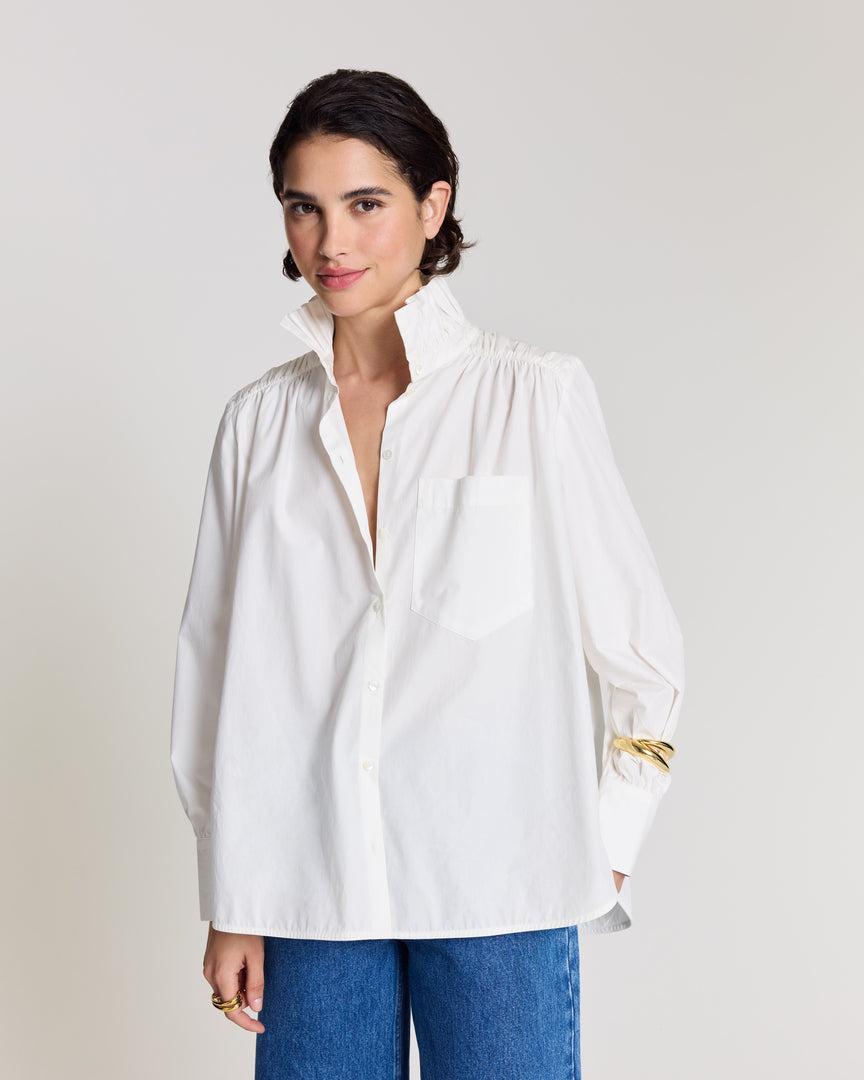 Chemise Leonor blanc naturel