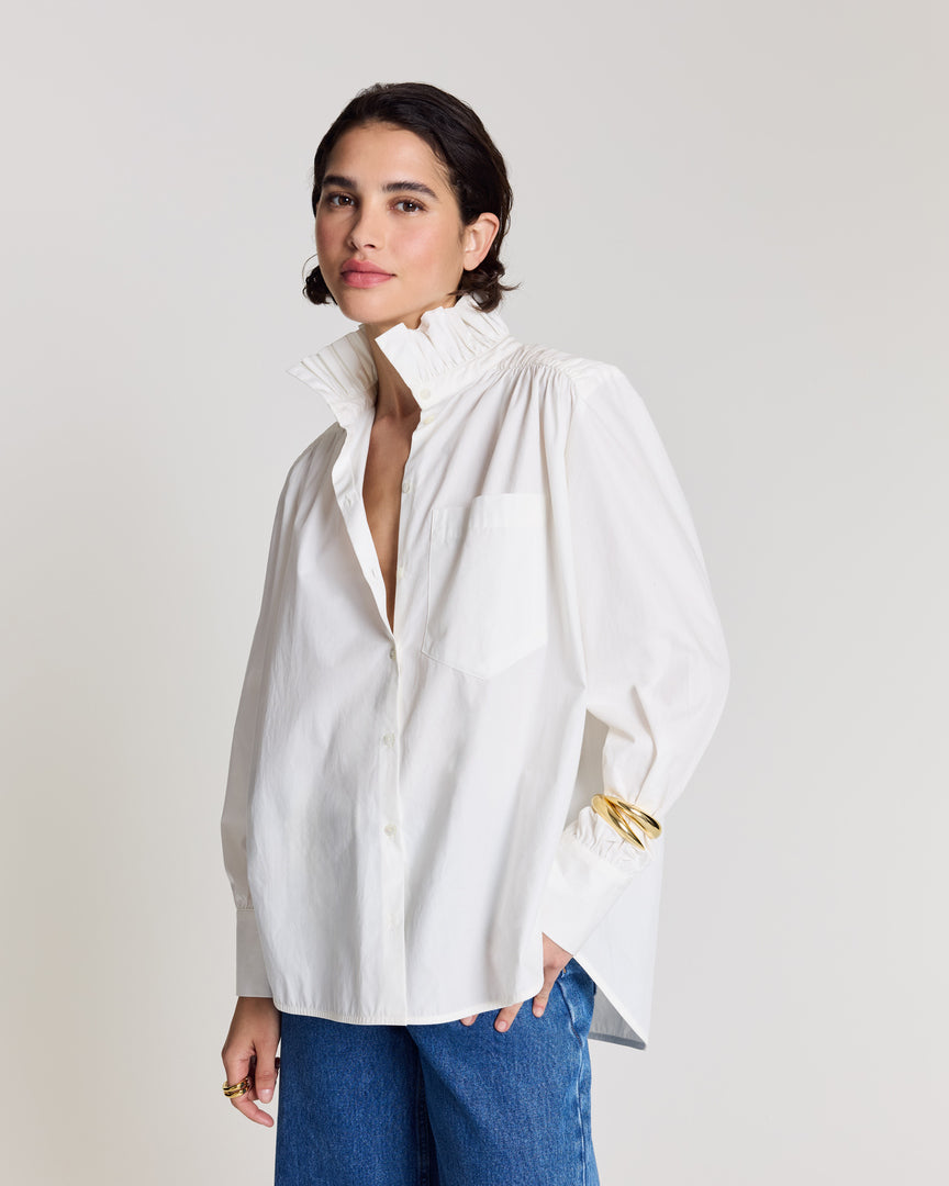 Chemise Leonor blanc naturel