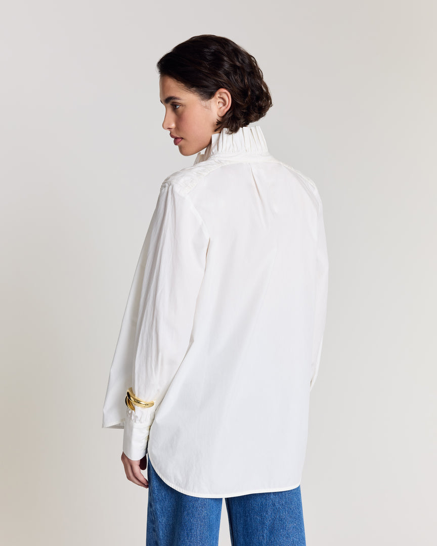 Chemise Leonor blanc naturel