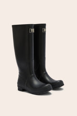 Bottes Emilia noir Barbour x Balzac Paris