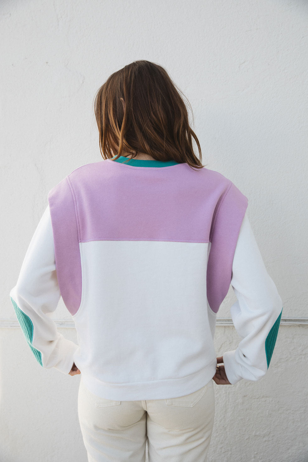 Sweat Océan tricolore