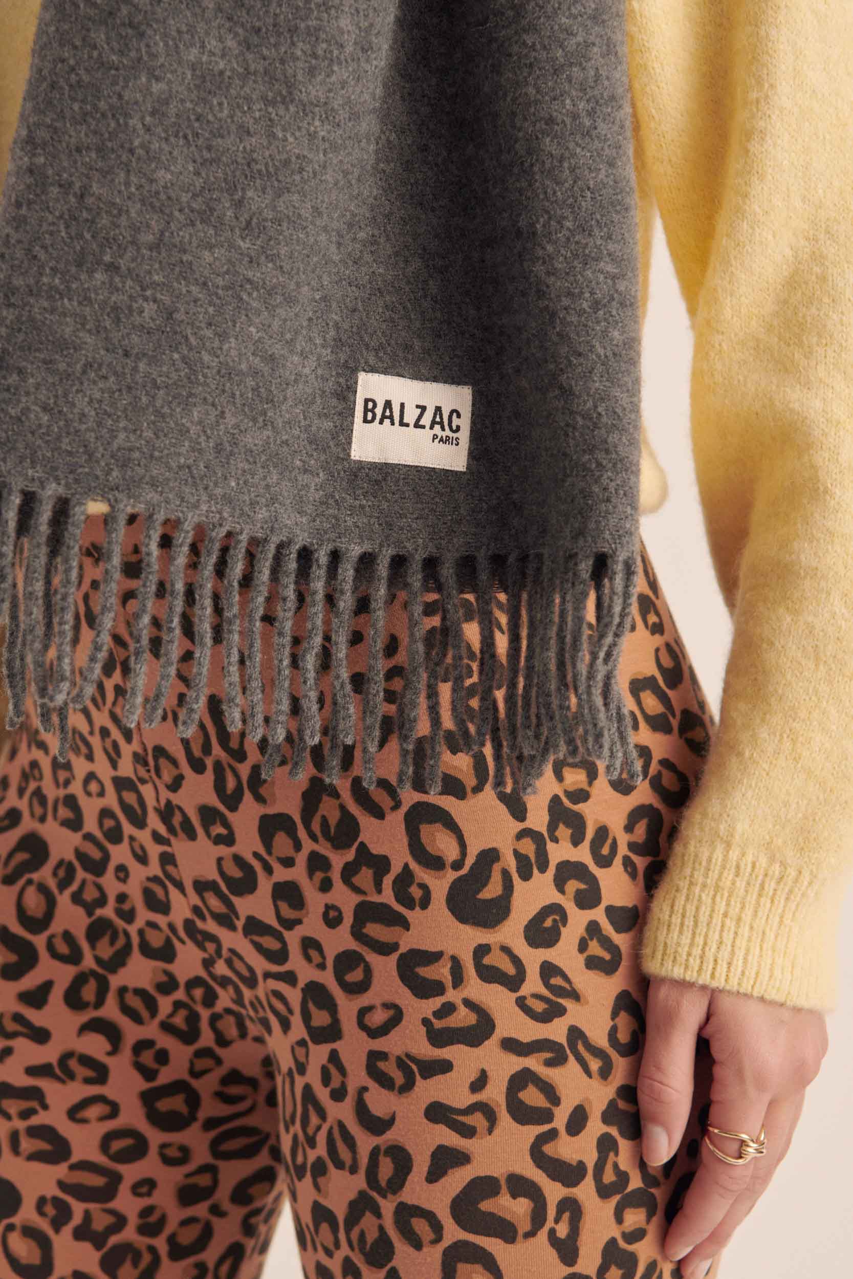 Legging Calme léopard café