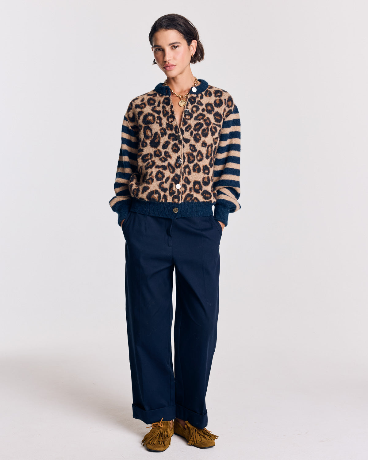 Pantalon Tristan bleu marine