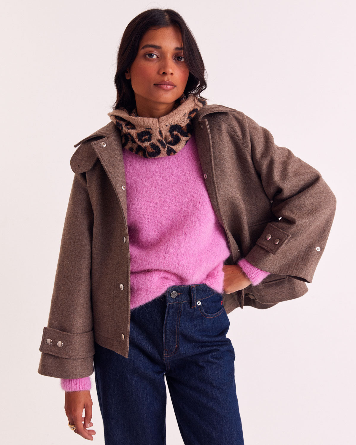Pull Doudou rose