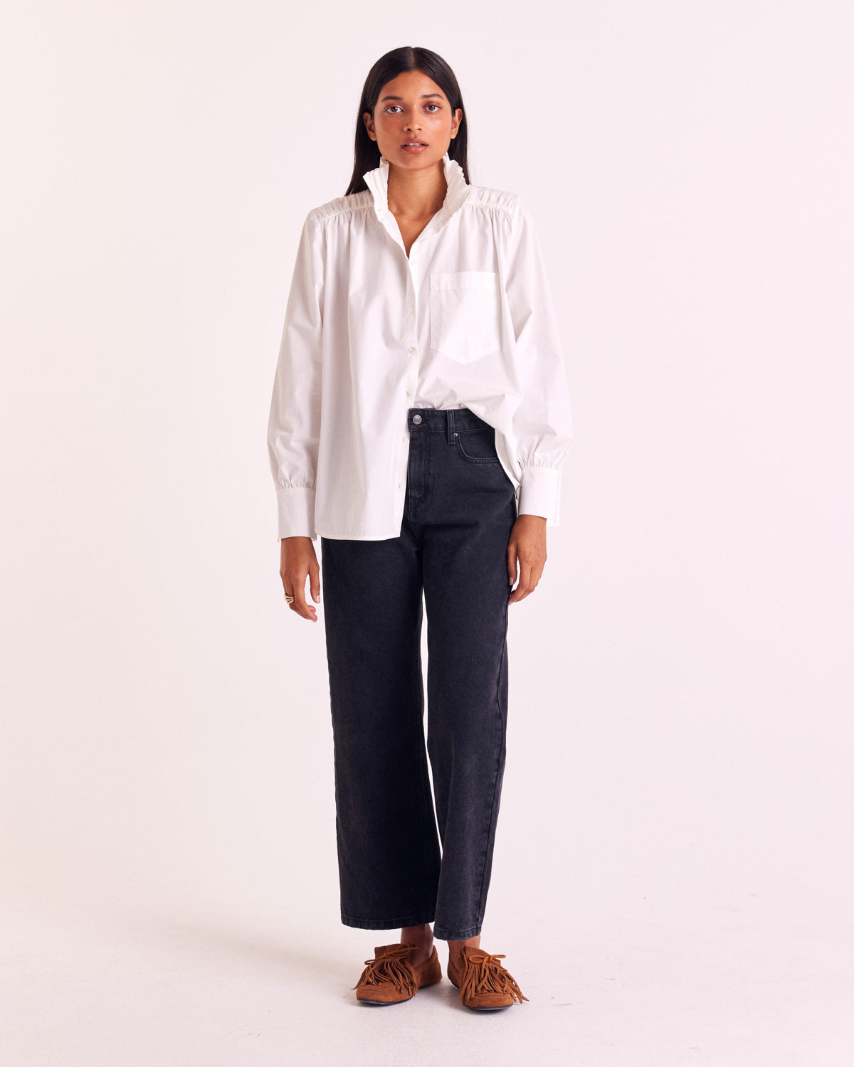 Chemise Leonor blanc naturel