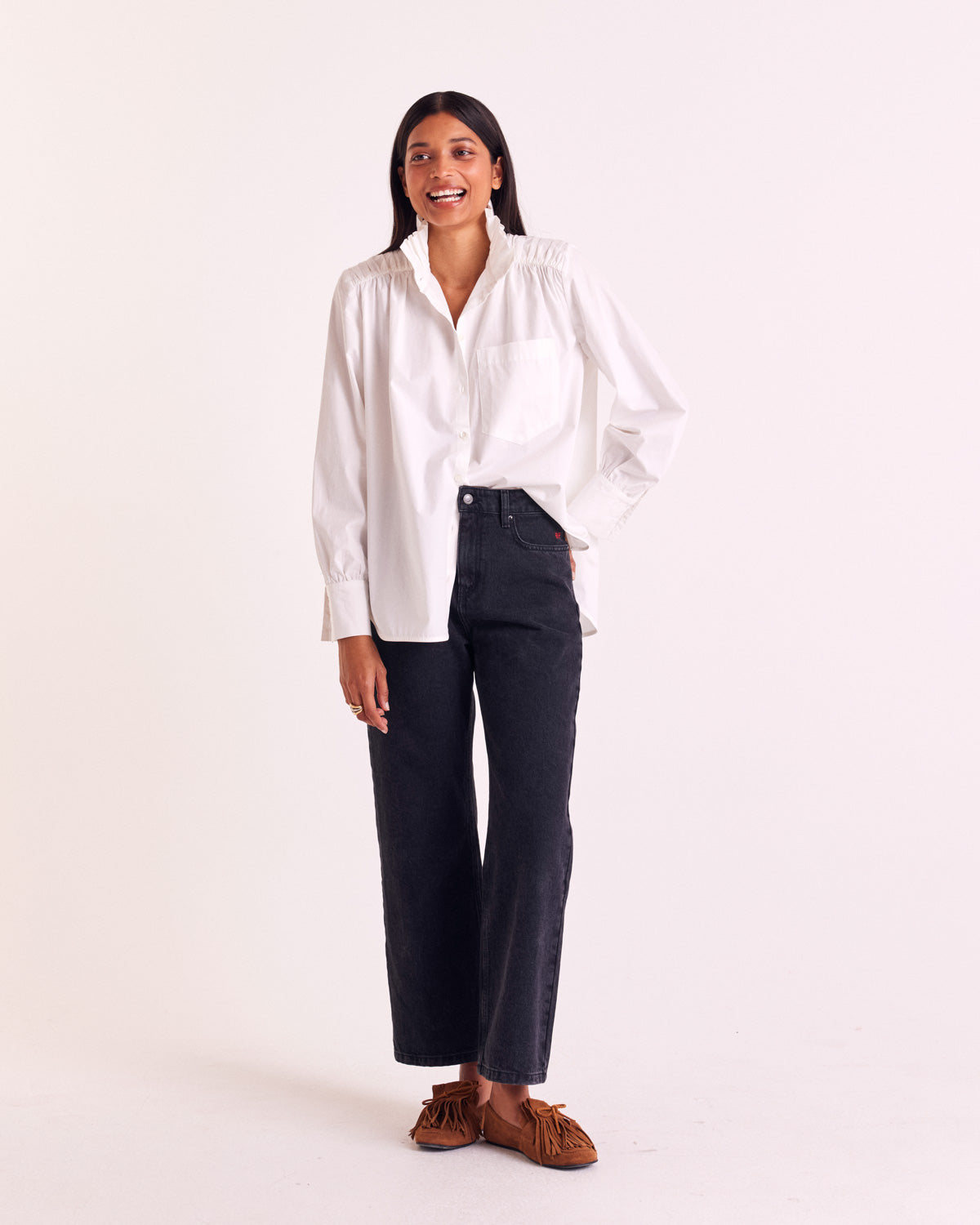 Chemise Leonor blanc naturel
