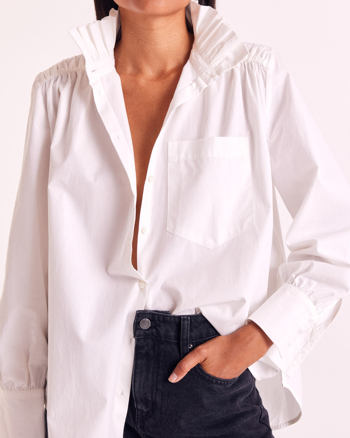 Chemise Leonor blanc naturel