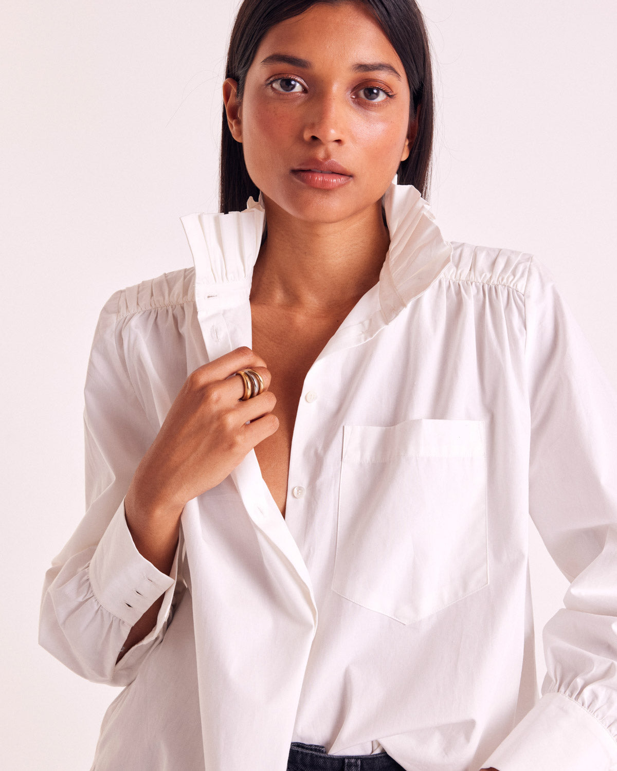 Chemise Leonor blanc naturel