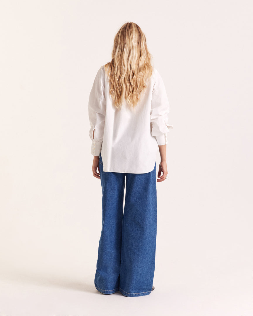 Chemise Leonor blanc naturel