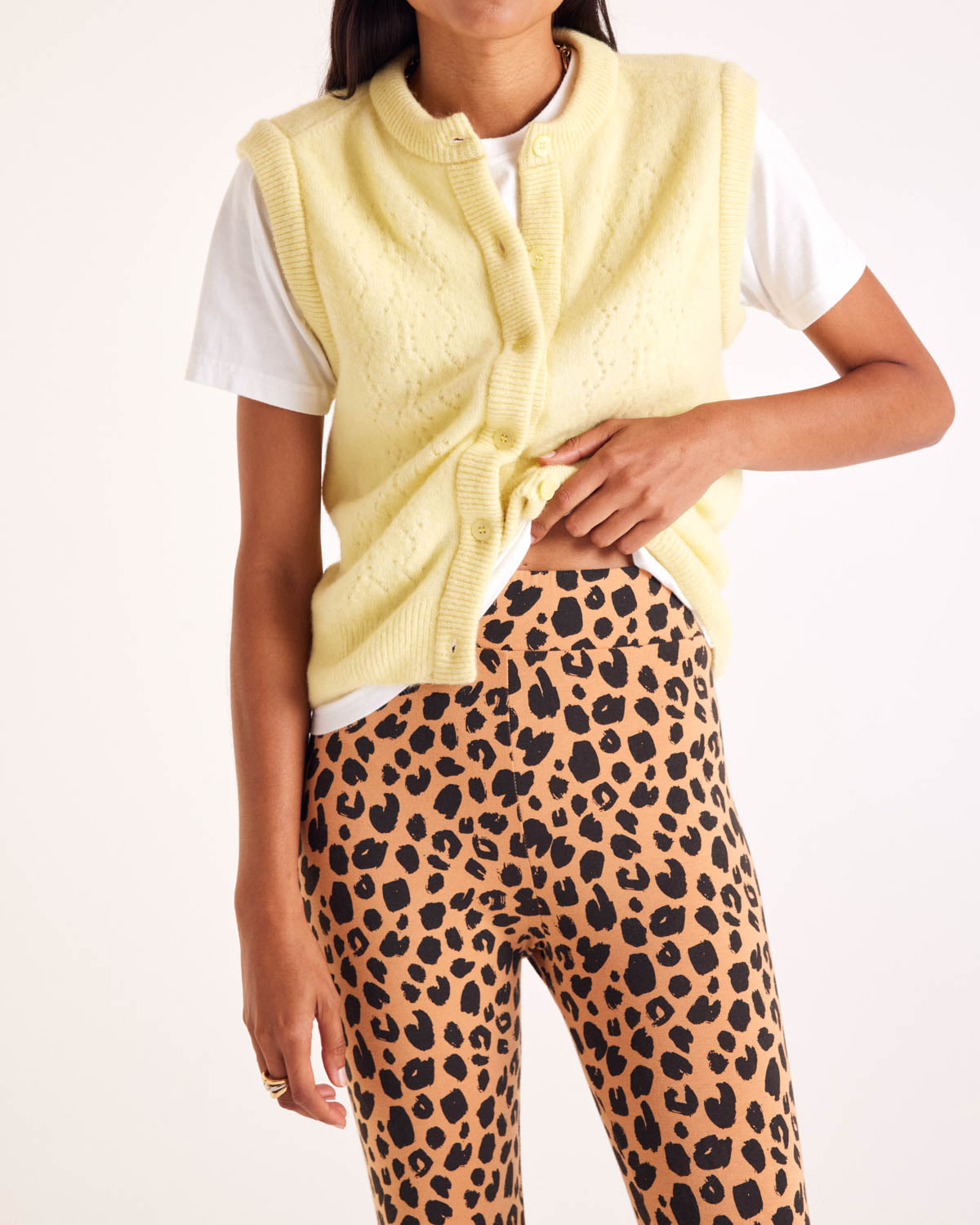 Cardigan Brooke jaune