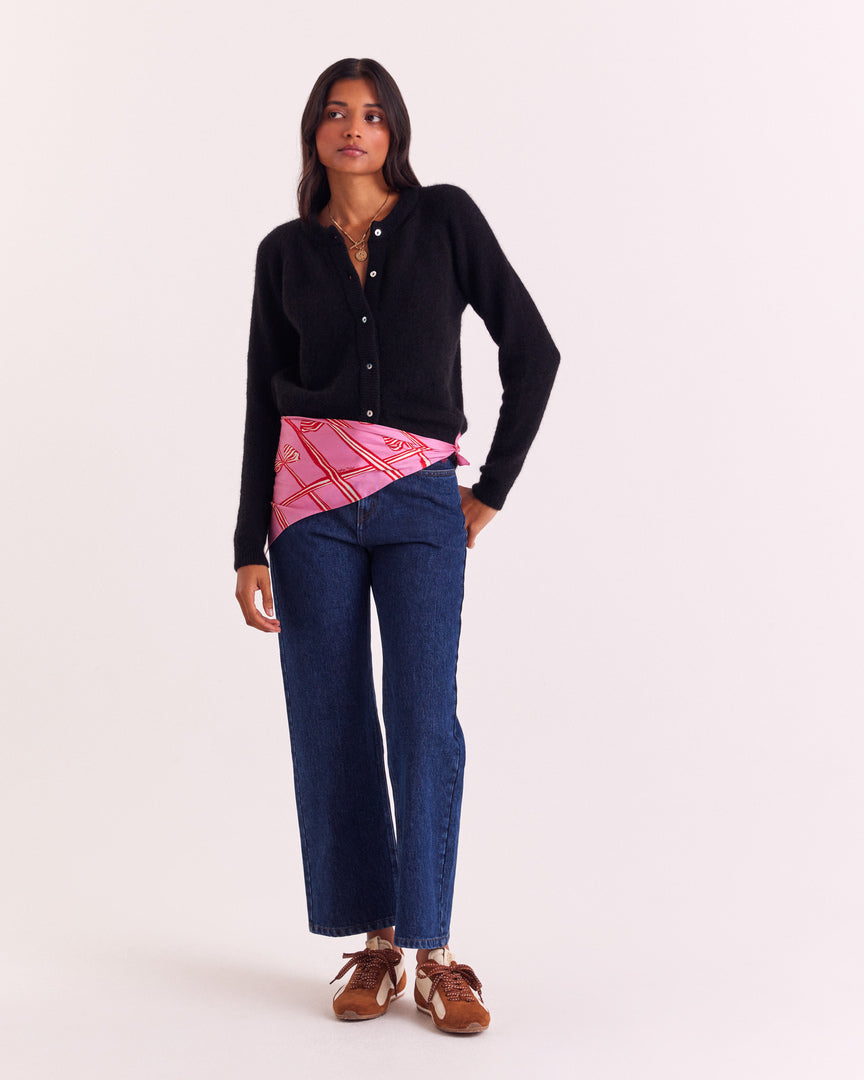 Jean Leonard bleu indigo