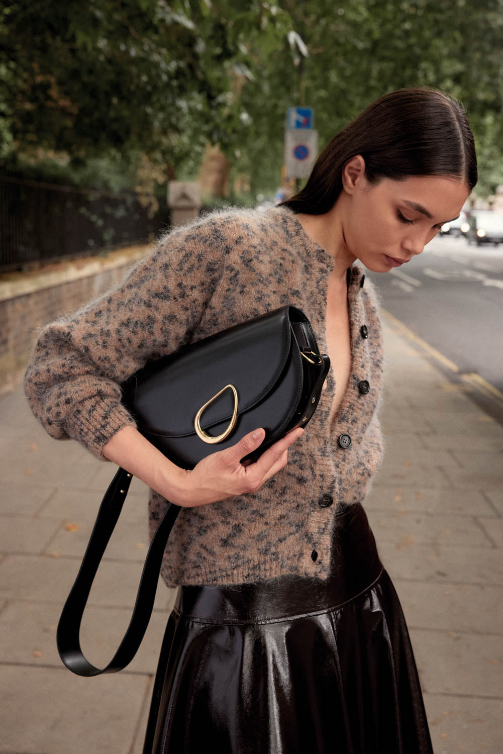 Cardigan Douceur guépard tacheté