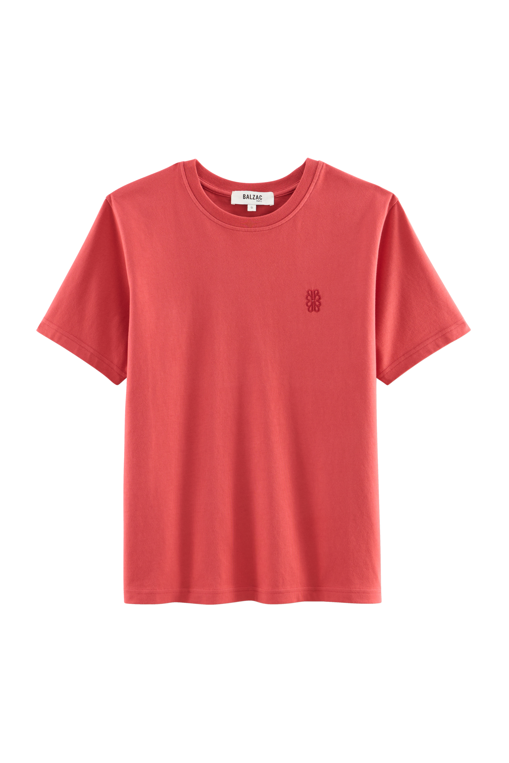 Tee-shirt Bree brodé terracotta