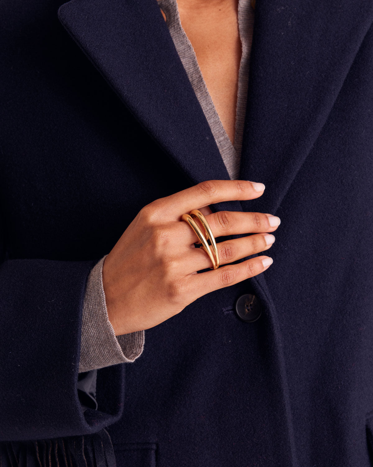 Bague Augustine doré