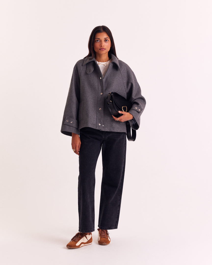Manteau Beauny gris anthracite