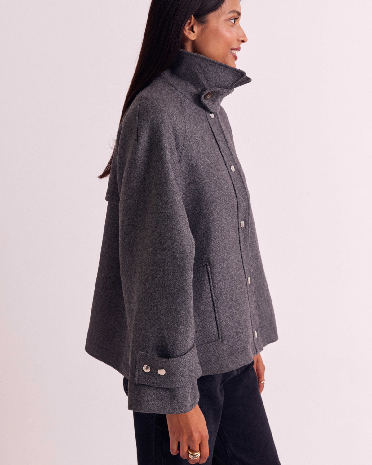 Manteau Beauny gris anthracite