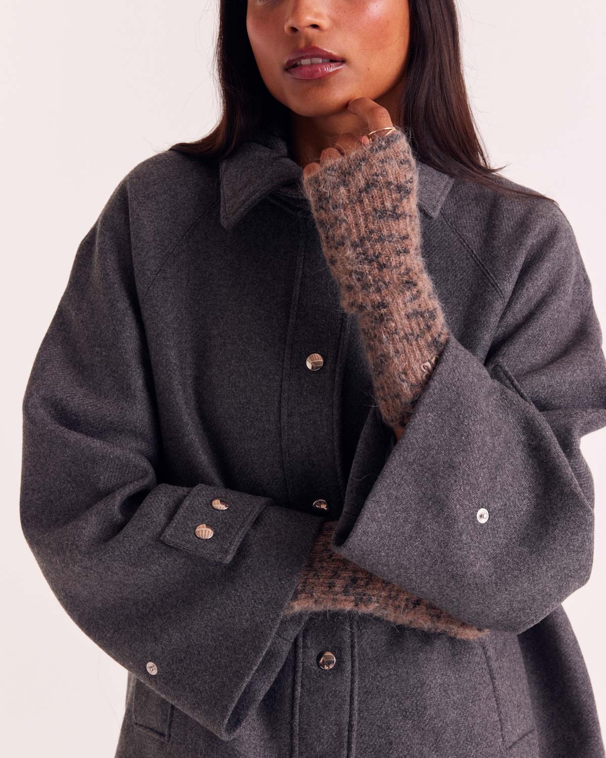 Manteau Beauny gris anthracite