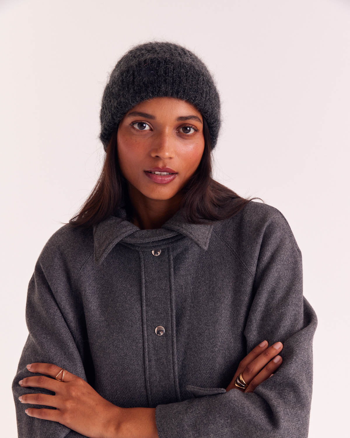 Manteau Beauny gris anthracite