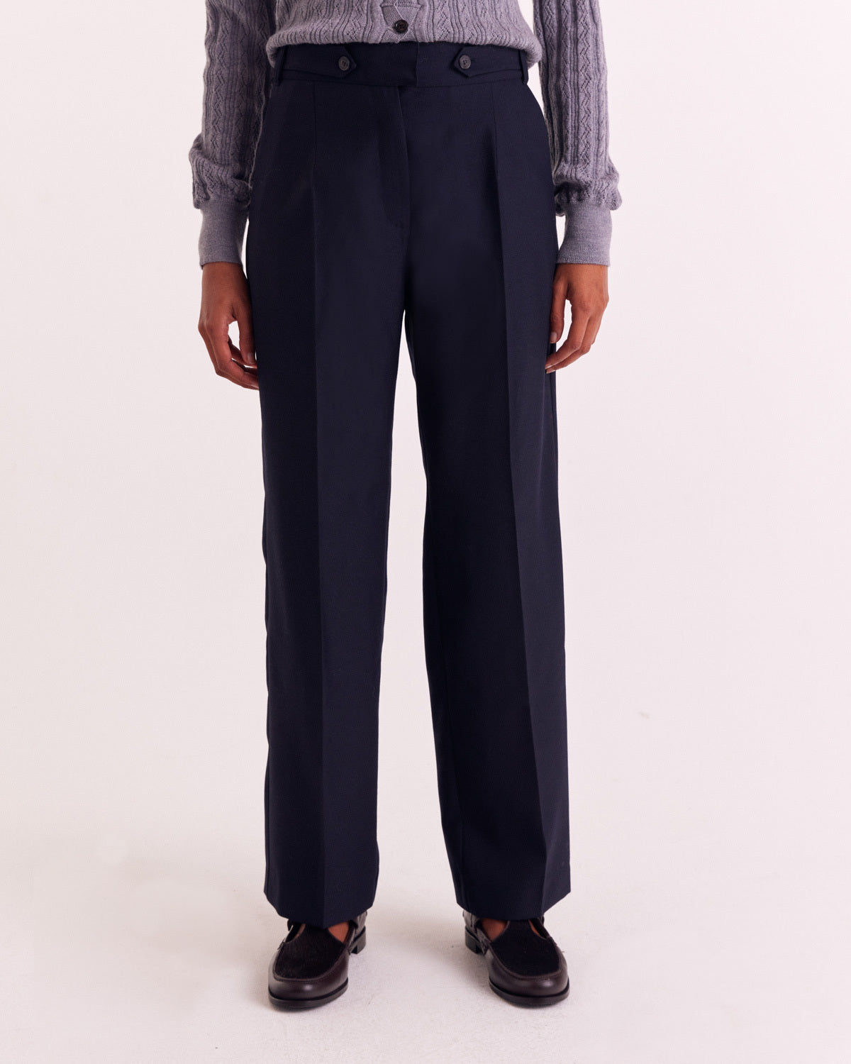 Pantalon Dan bleu marine foncé