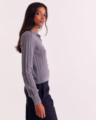 Cardigan Odile gris