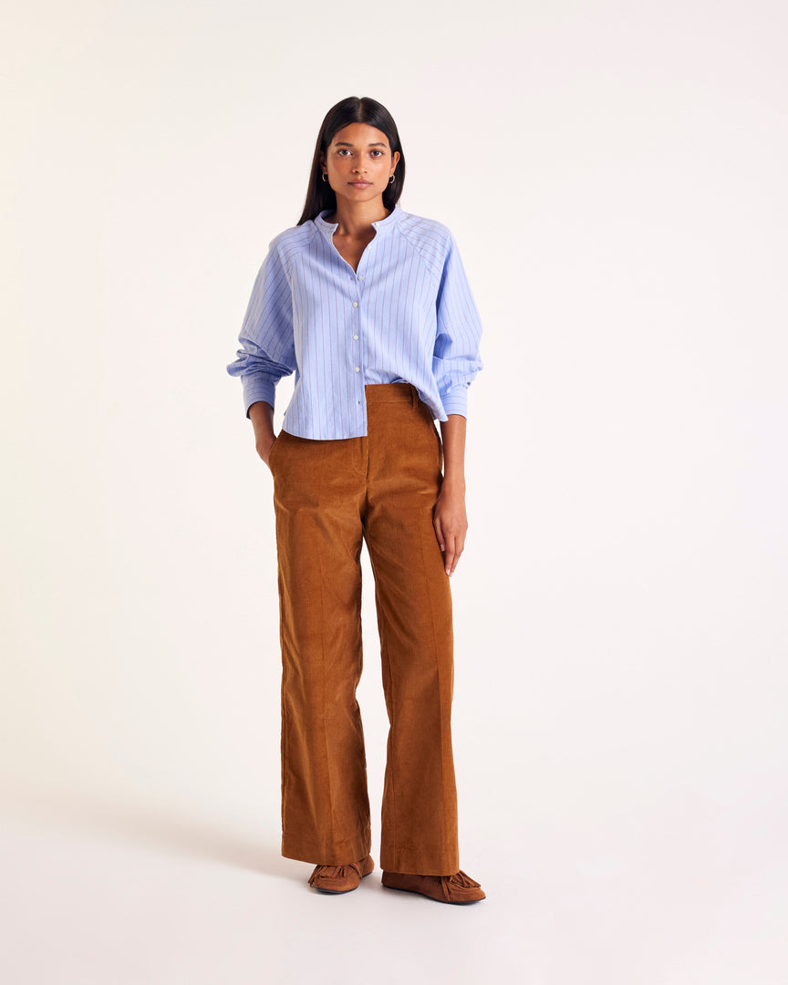 Pantalon Siméon velours camel