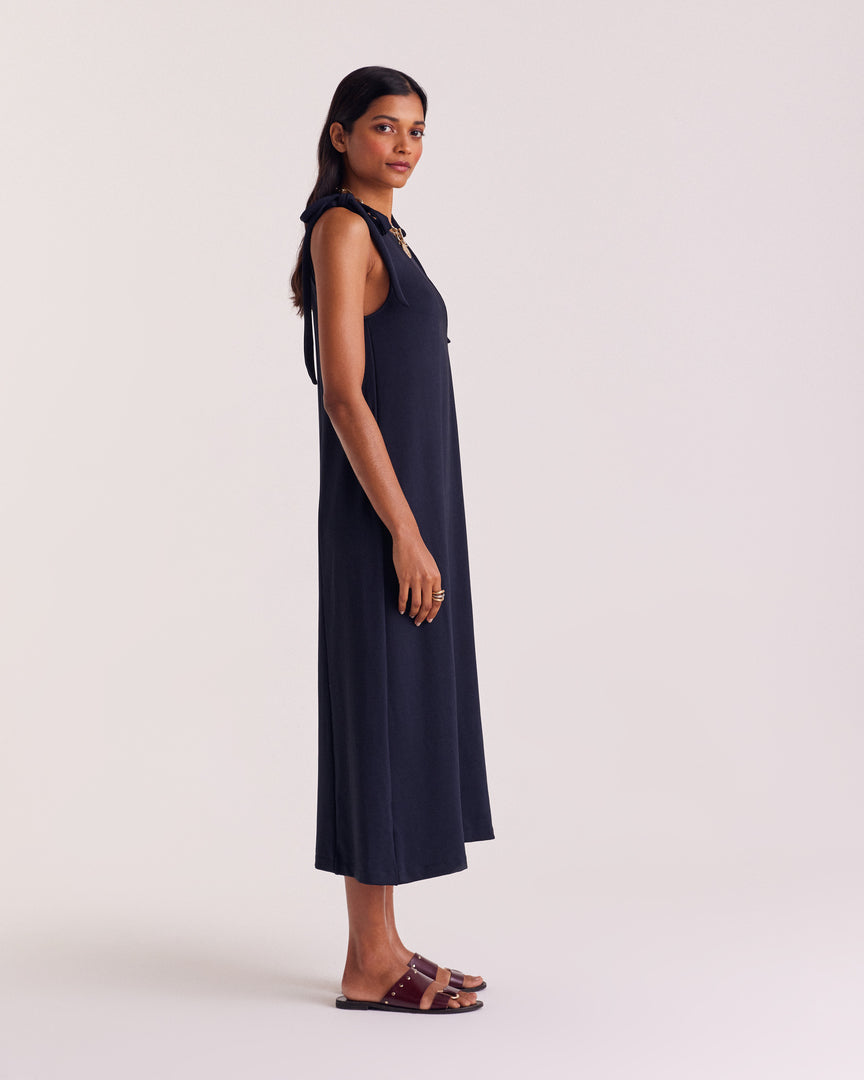 Robe Morgana Bleu marine